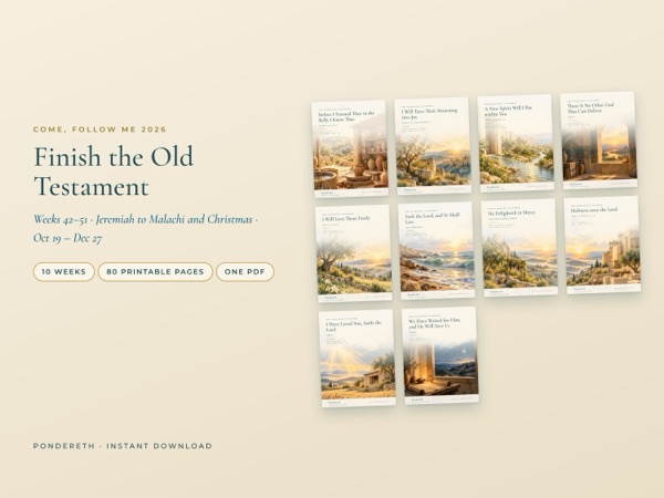 Listing image for Finish the Old Testament: Weeks 42–51 bundle