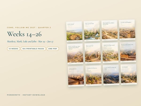 Listing image for 2027 New Testament: Q2 bundle (Weeks 14–26)
