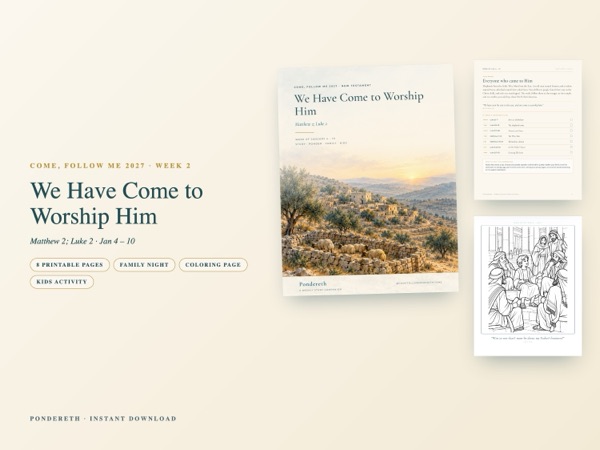 Listing image for Week 2: We Have Come to Worship Him