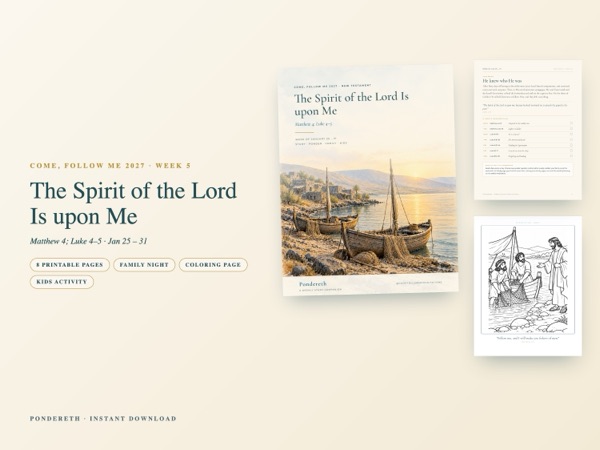 Listing image for Week 5: The Spirit of the Lord Is upon Me