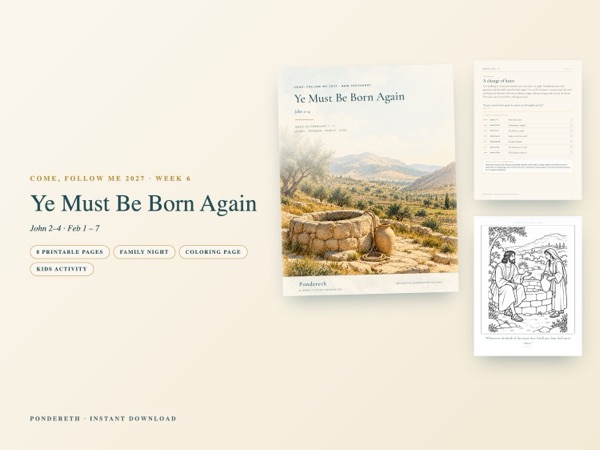 Listing image for Week 6: Ye Must Be Born Again