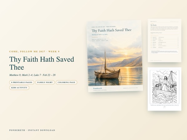 Listing image for Week 9: Thy Faith Hath Saved Thee