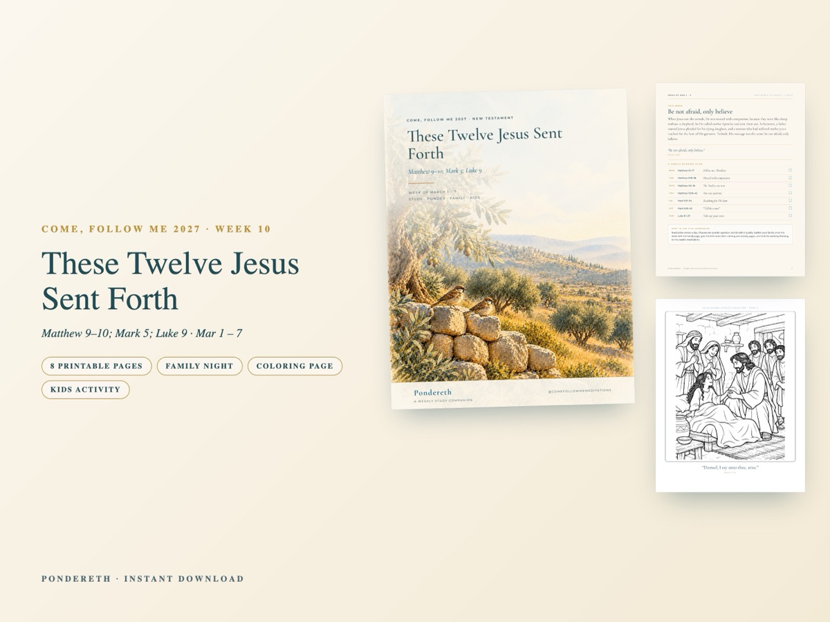 Listing image for Week 10: These Twelve Jesus Sent Forth
