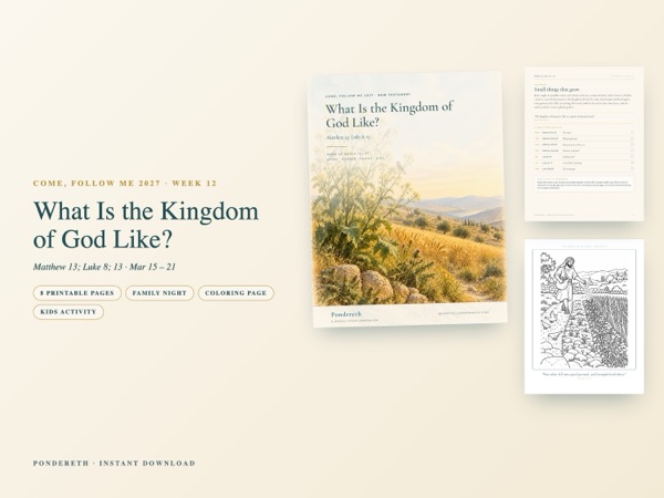 Listing image for Week 12: What Is the Kingdom of God Like?