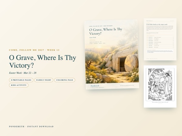 Listing image for Week 13: O Grave, Where Is Thy Victory?