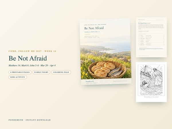 Listing image for Week 14: Be Not Afraid