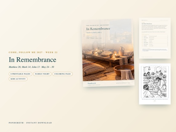Listing image for Week 22: In Remembrance