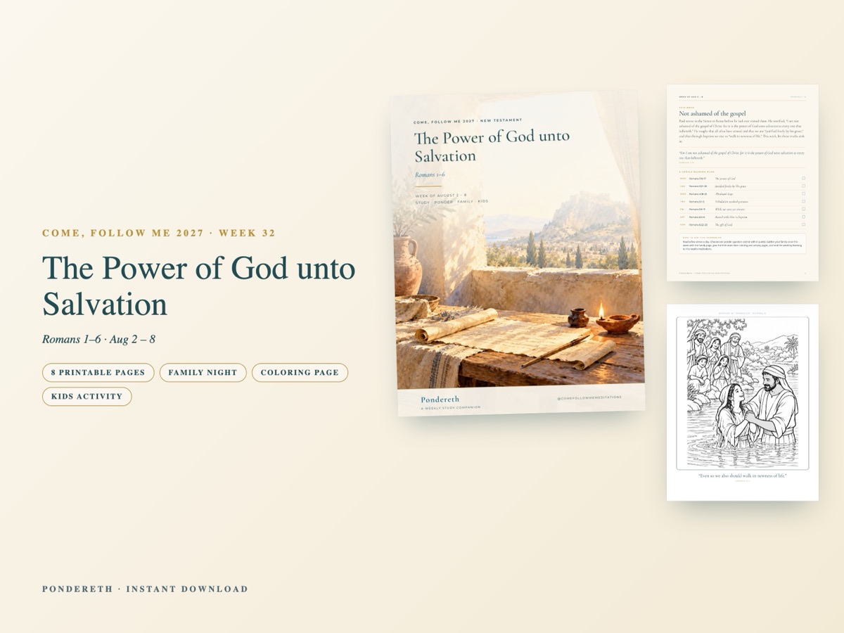 Listing image for Week 32: The Power of God unto Salvation
