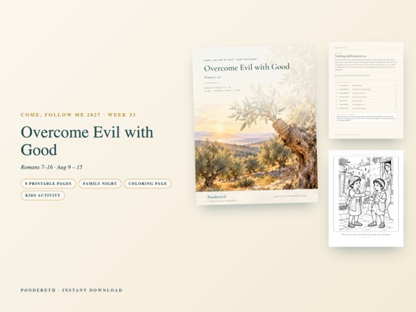 Listing image for Week 33: Overcome Evil with Good