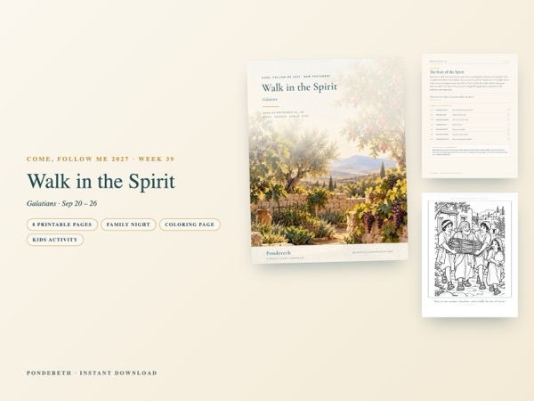 Listing image for Week 39: Walk in the Spirit