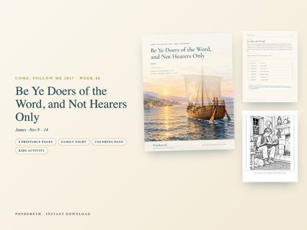 Listing image for Week 46: Be Ye Doers of the Word, and Not Hearers Only