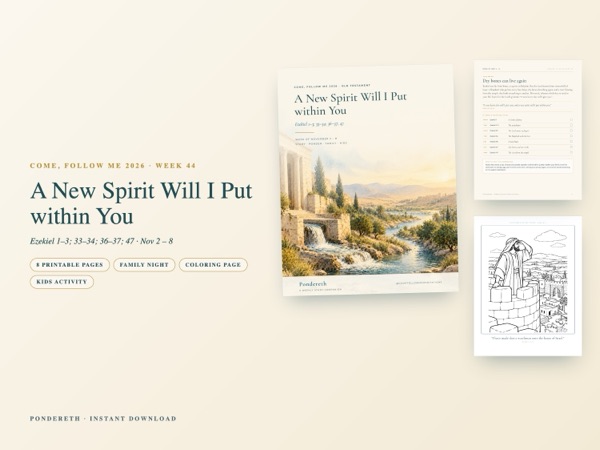 Listing image for Week 44: A New Spirit Will I Put within You