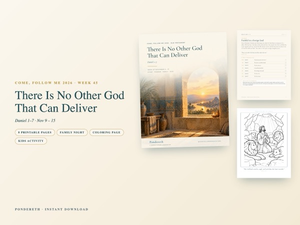Listing image for Week 45: There Is No Other God That Can Deliver